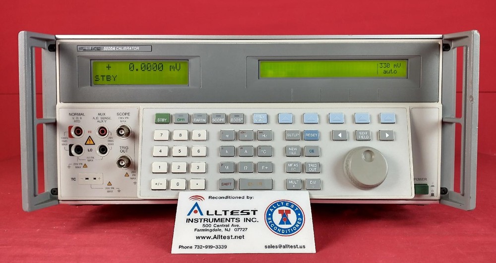 Fluke 5500A Multi-Function Calibrator. 7650014