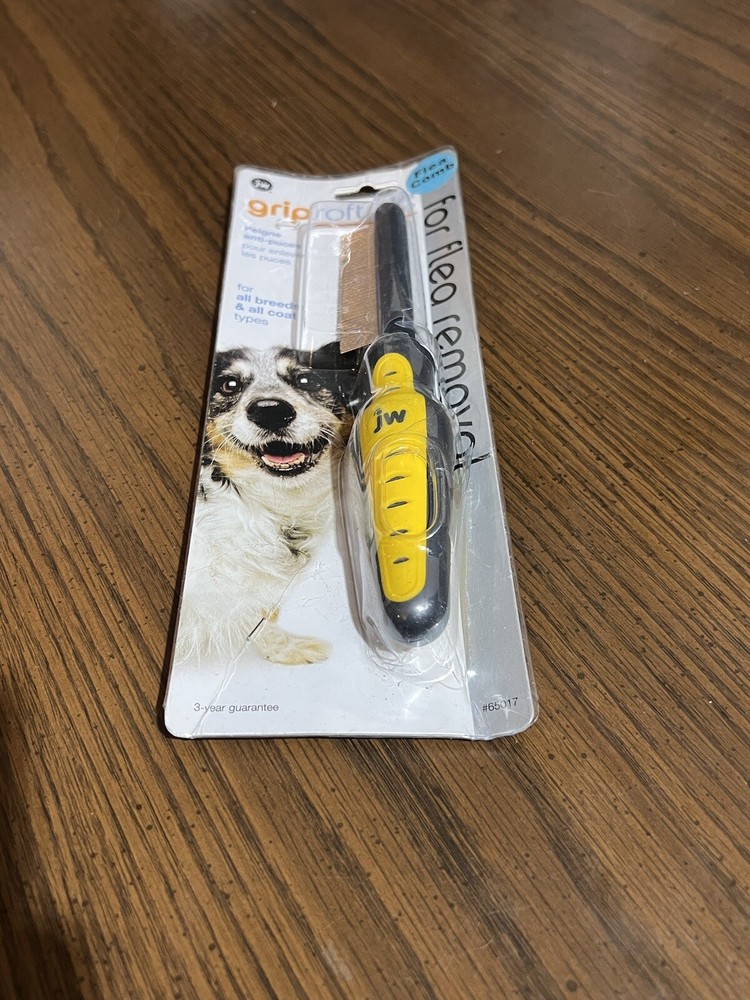 NEW Dog, JW Gripsoft Flea Comb (Flea Comb) #65017