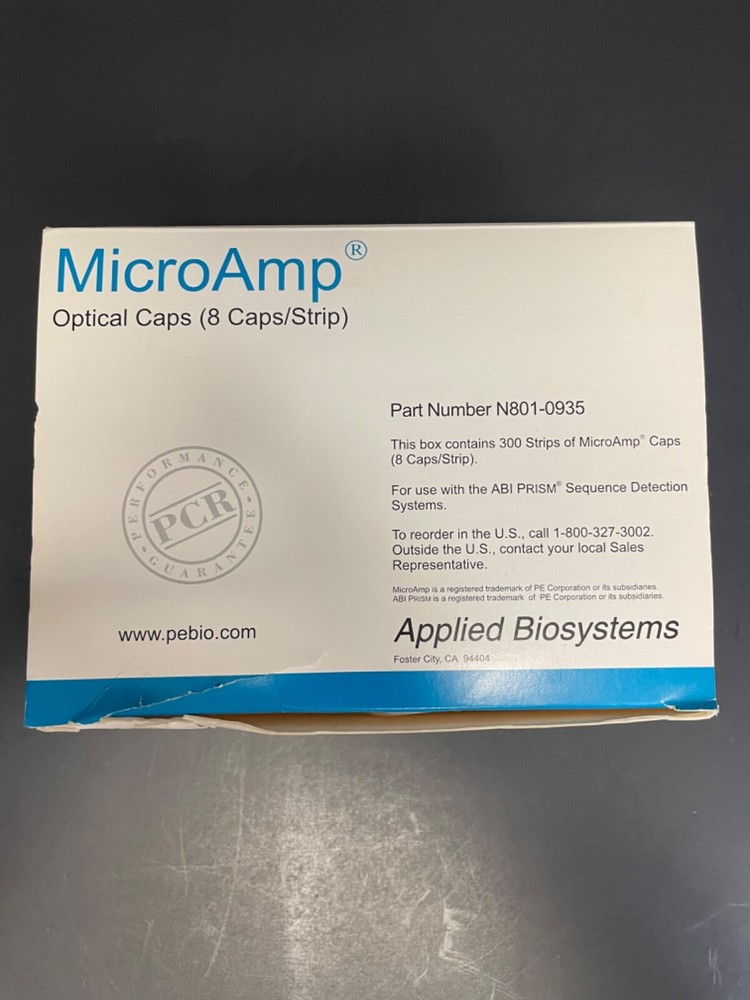 Applied BioSystems MicroAmp Optical 8 Cap Strip Dome Cap 240 Strips