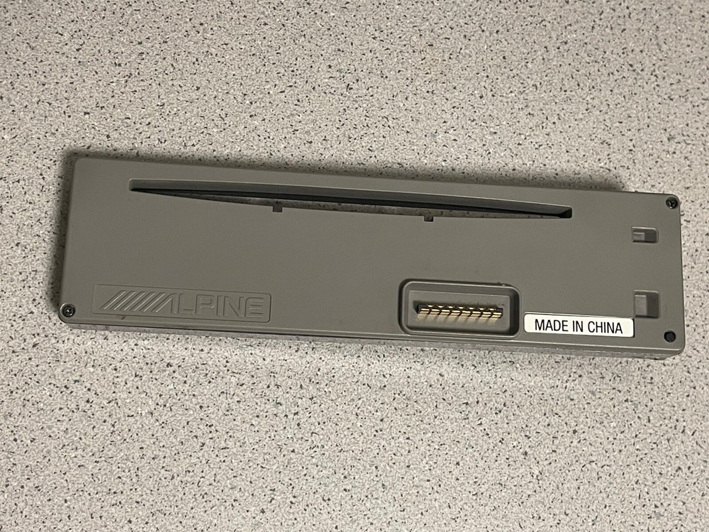 Alpine CDE-9843 CD Receiver Faceplate ONLY TESTED