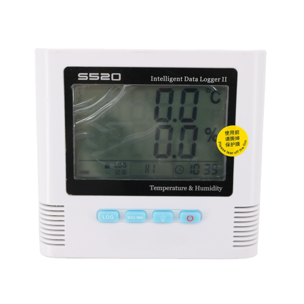 Professional S520-EX Digital Alarm Temperature Humidity Data Logger -40~+85C
