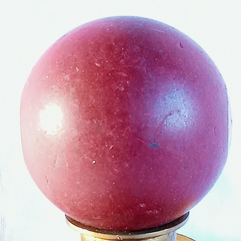 Antique Clay Billiard Pool Ball #7