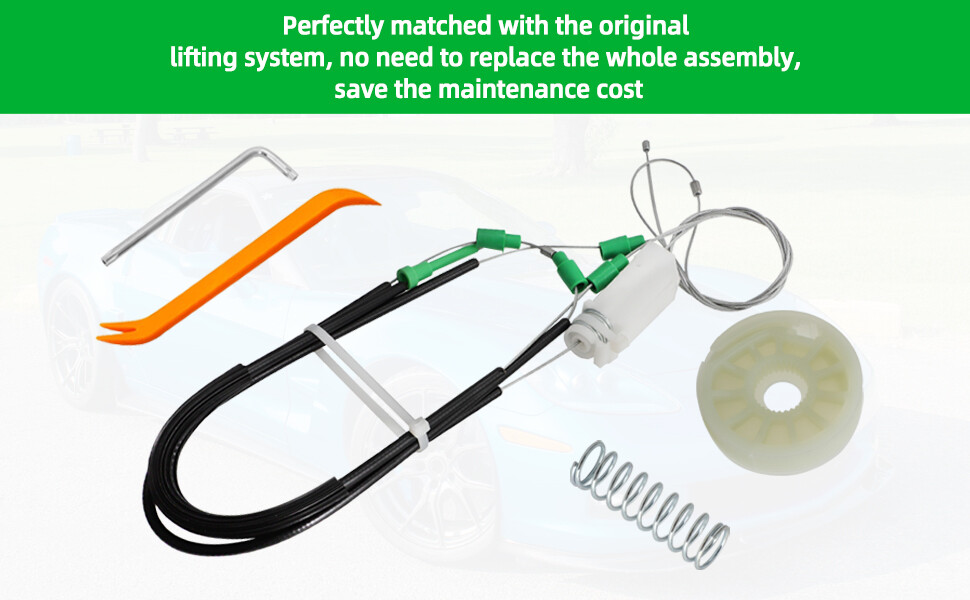 Window Regulator Repair Kit For 2005-2013 Corvette C6 Left Front Driver Side US