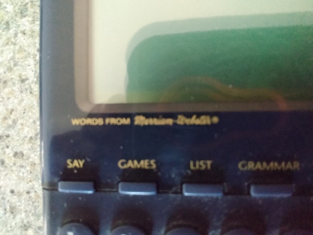 Franklin Language Master Lm-6000