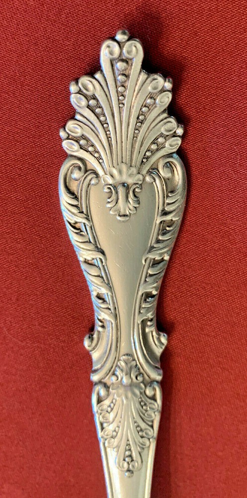 1896 Silverplate Hamilton RAPHAEL Rococo Meat Serving Fork