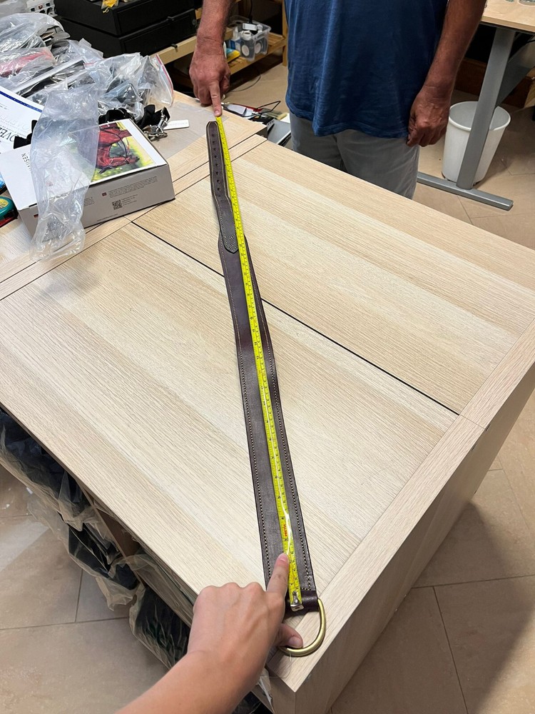 Leather Surcingle for Australian Saddle Stock