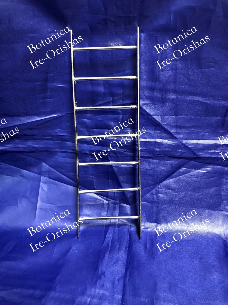 ESCALERA DE 7 pasos METAL PARA OGGUN OGUN RELIGION YORUBA IFA