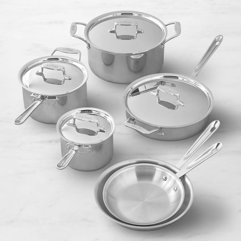 All-Clad D5 Polished 5 Ply Stainless Steel Cookware  (Your Choice)