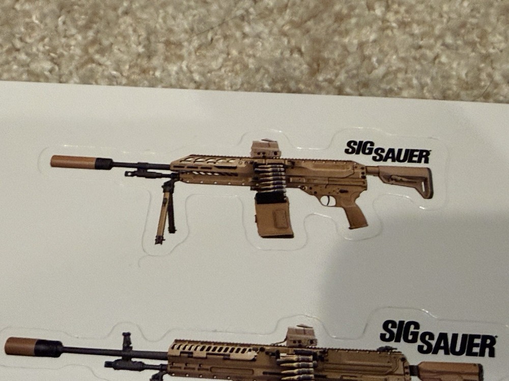 Sig Sauer Firearms Sticker Pack - 5 Stickers