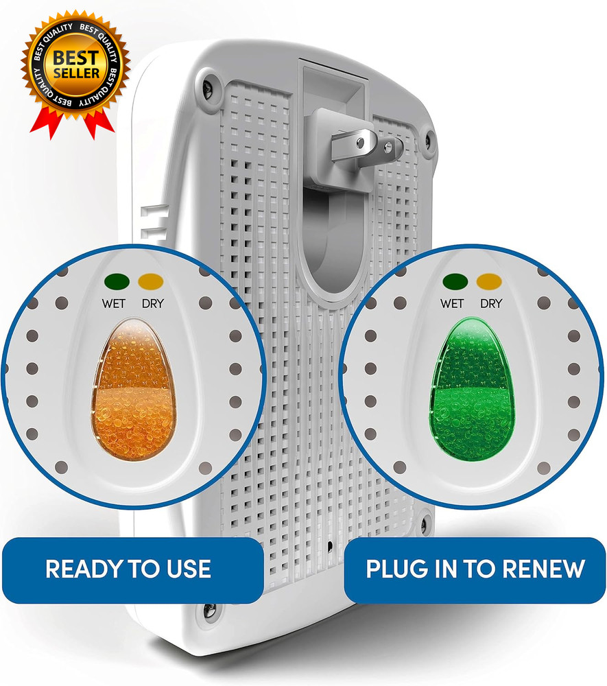 Wireless Mini Dehumidifier White (E-333)