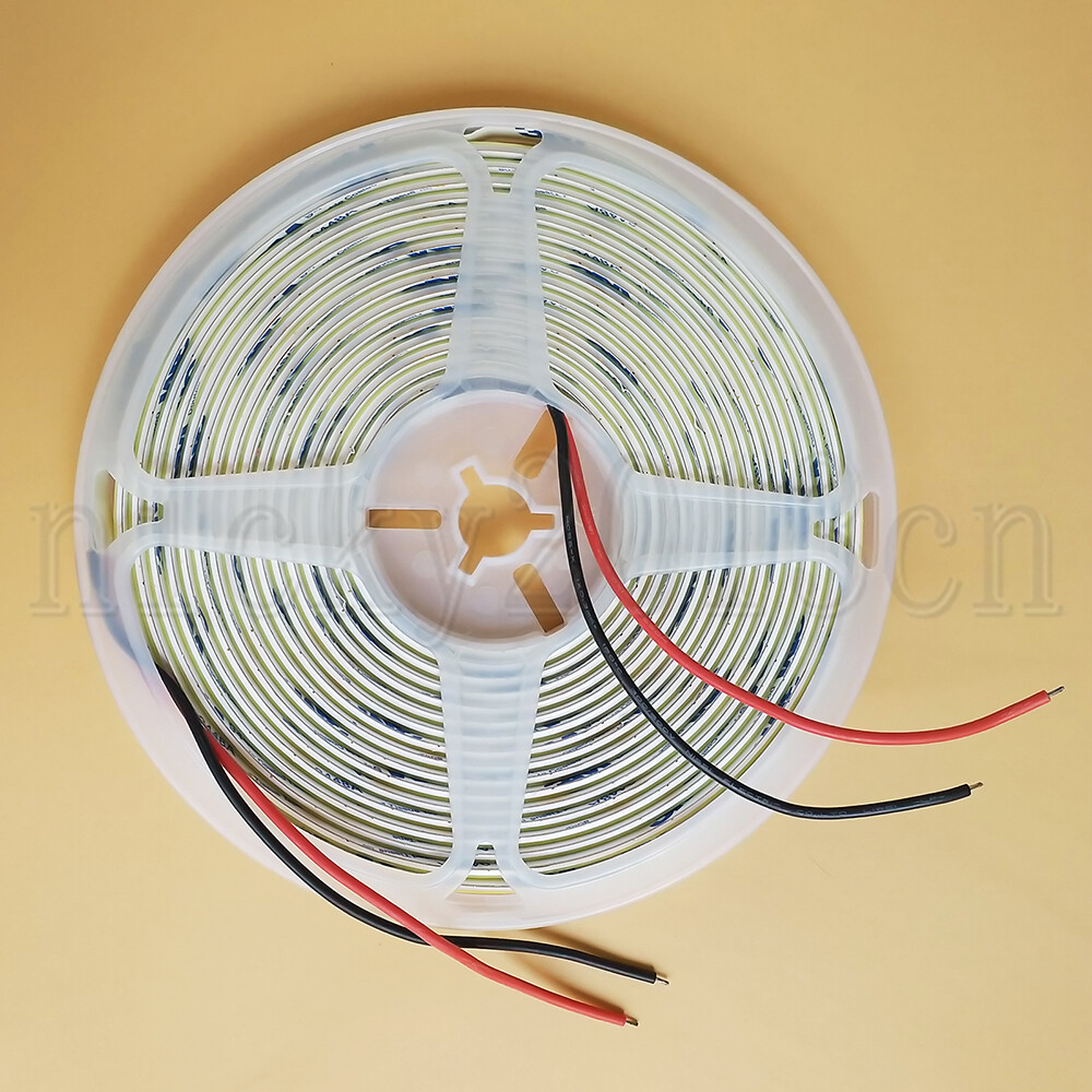 Fancy 12V COB LED Flexible Strip Light Tape Rope IP44 Waterproof Super Bright