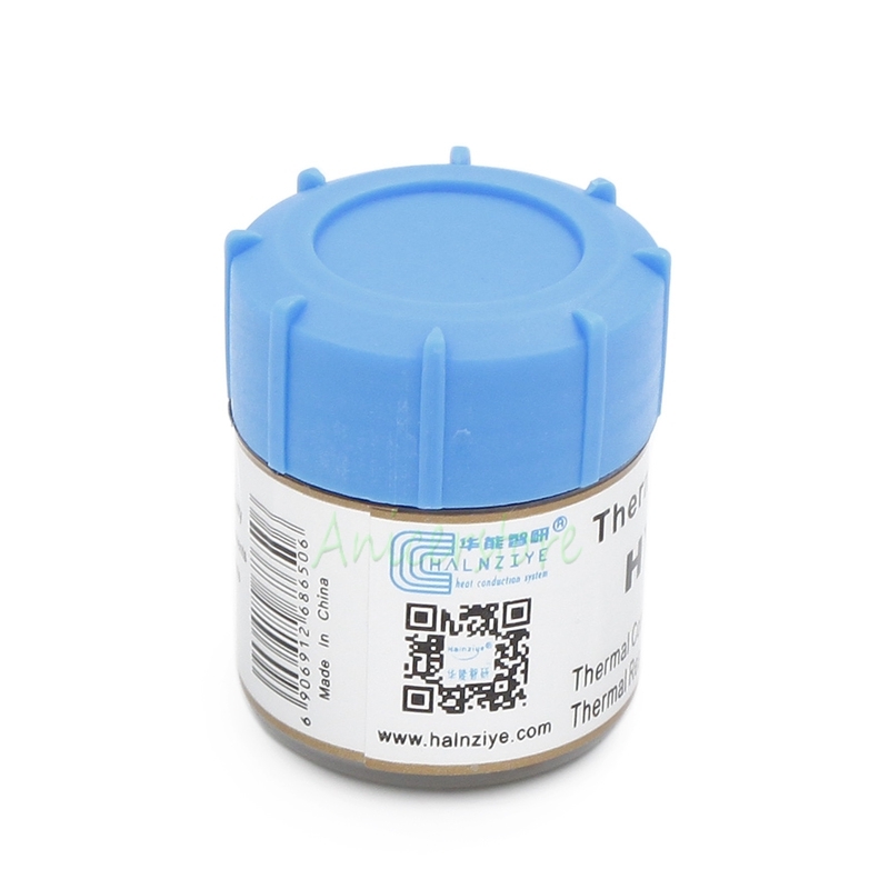 2pcs 20g Gold Grey Silicone Compound Thermal Grease Paste For CPU IC LED Cooling