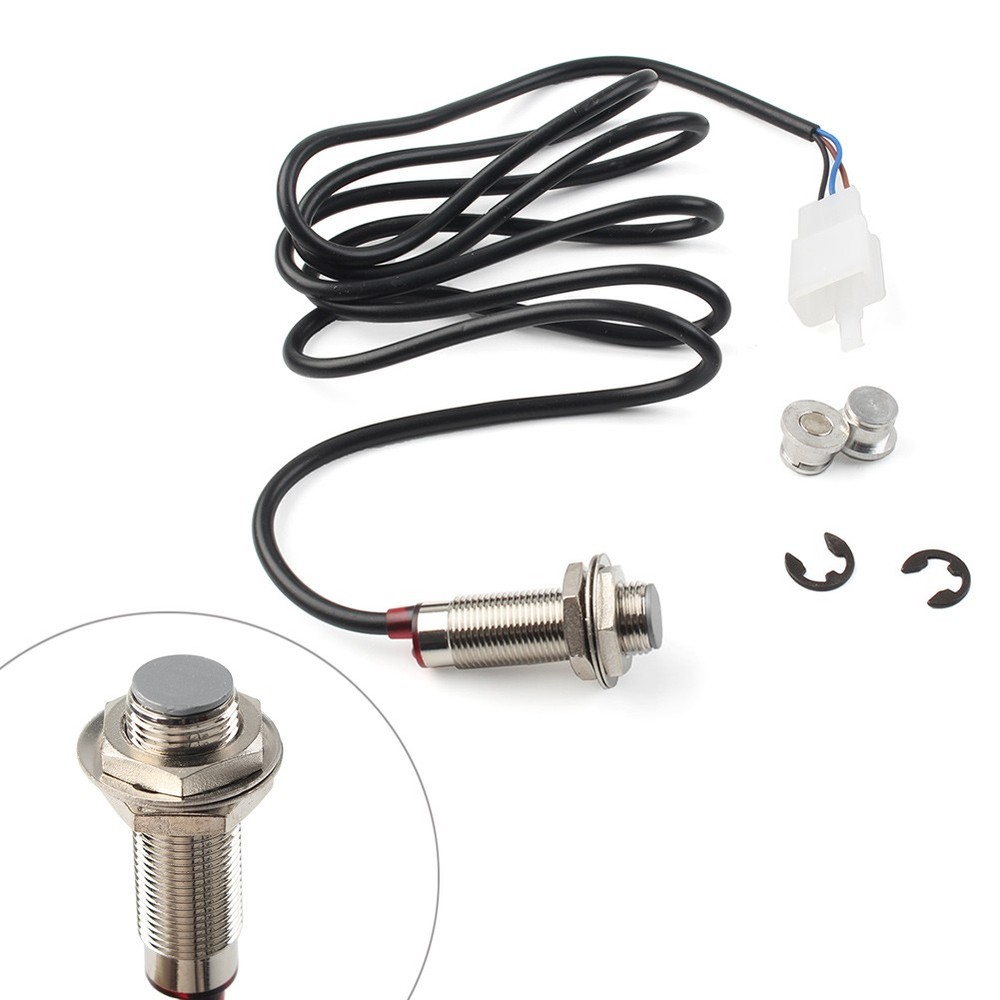 Digital ATV Odometer Sensor Cable Magnet FITS Motorcycle Speedometer Tachometer