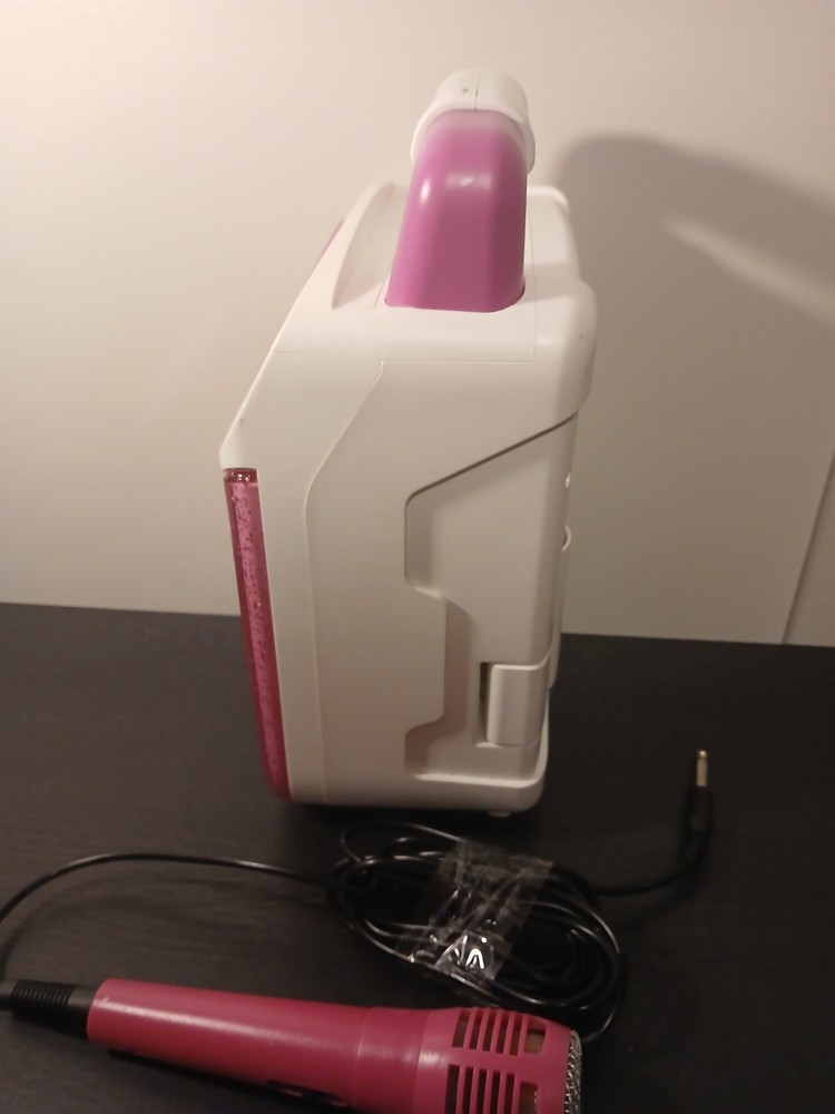 Singing Machine SML294P Karaoke Machine+ Microphone, Bluetooth, Echo, Voice Chan