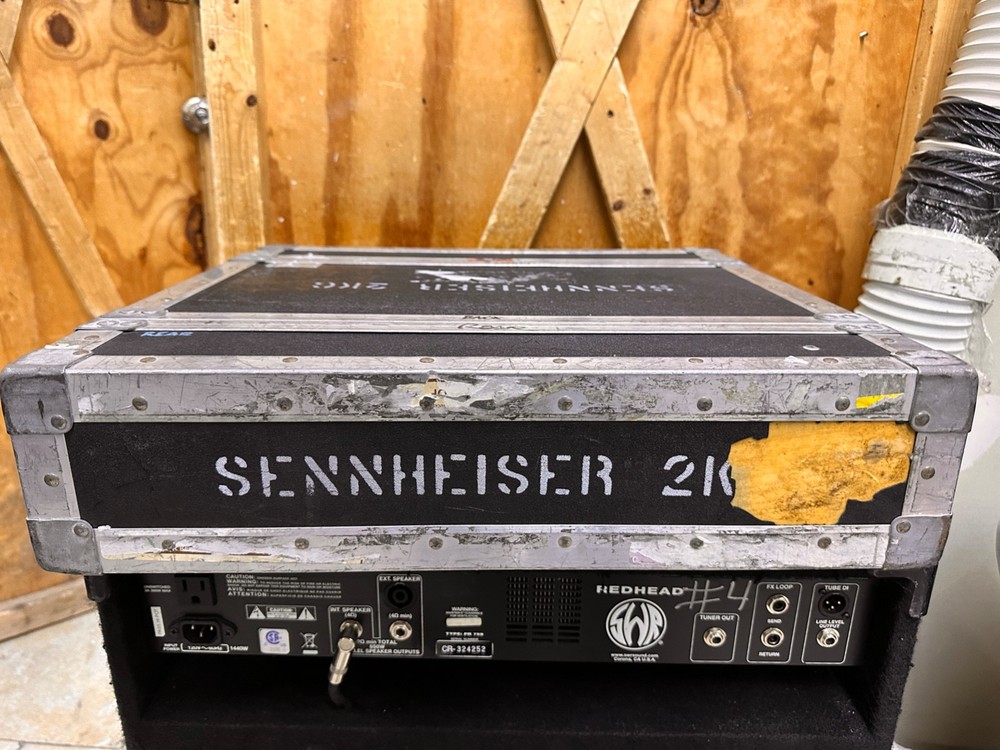 Omega 1U Single Space Wireless Microphone Rack Case #2