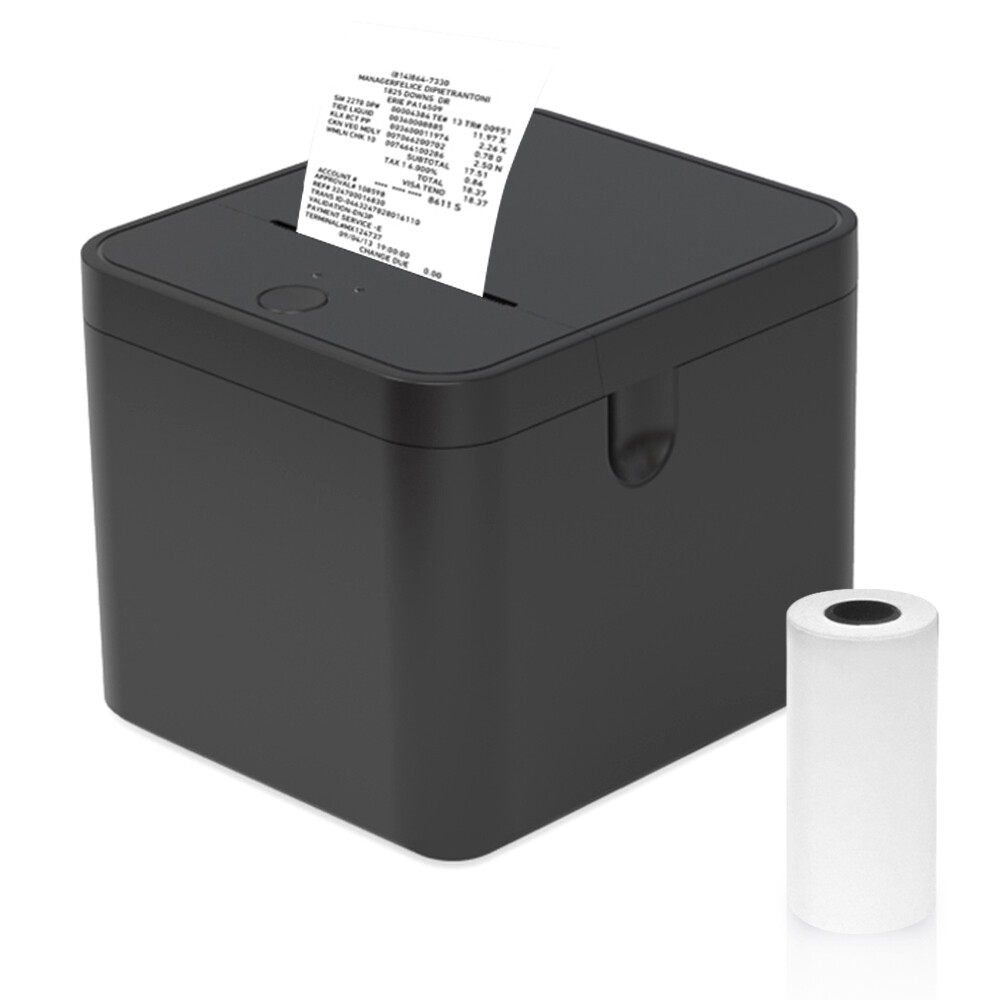 58mm Receipt Printer POS Printer USB+ Desktop Direct Thermal Printing V2D2