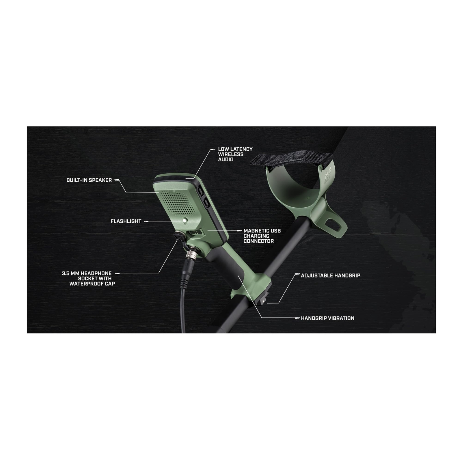 Minelab X-Terra Pro Waterproof Metal Detector Bundle with Case and Pro-Find 15 P