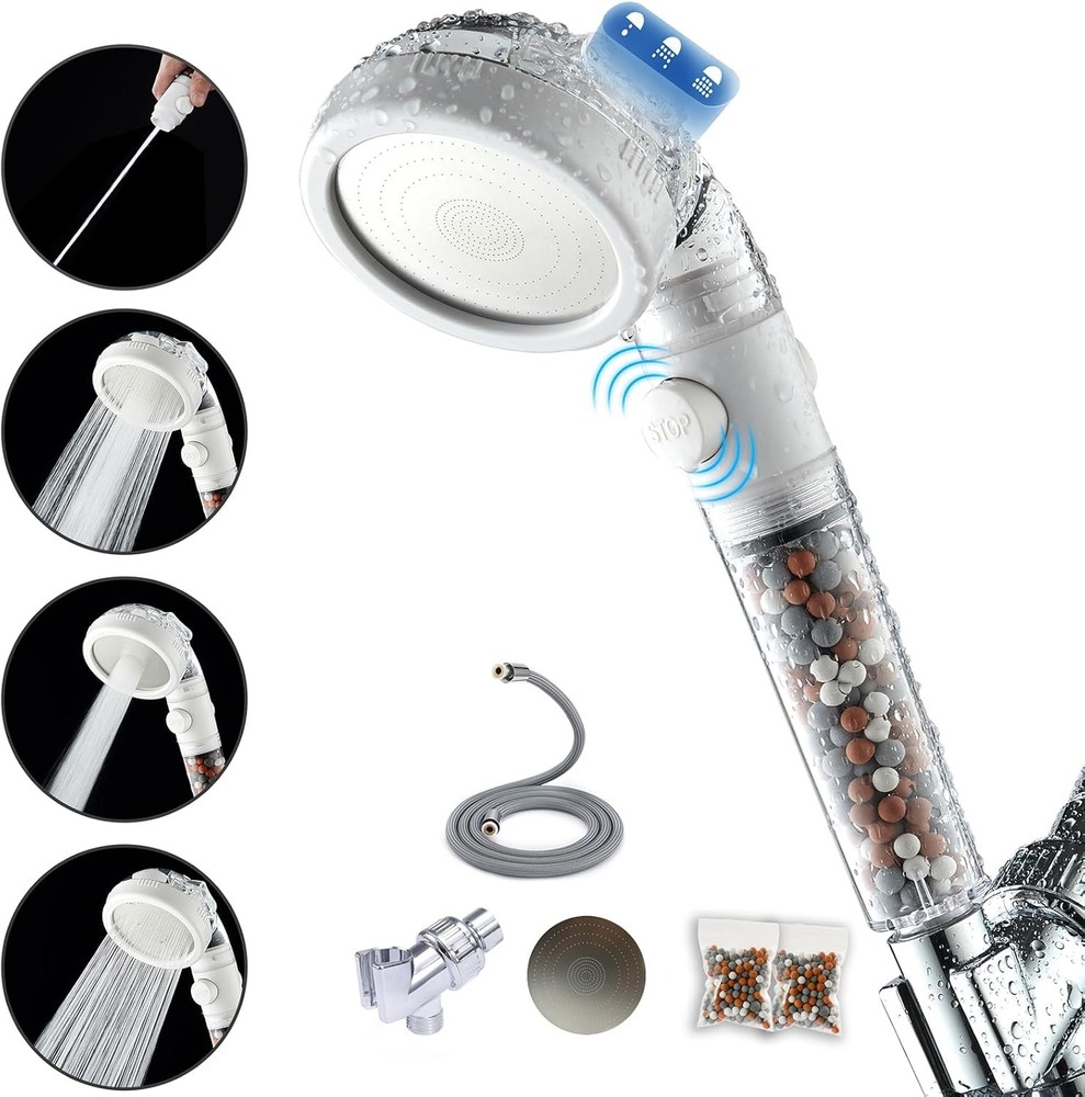ed Shower Head with Handheld - High Prure  ShowerHead with