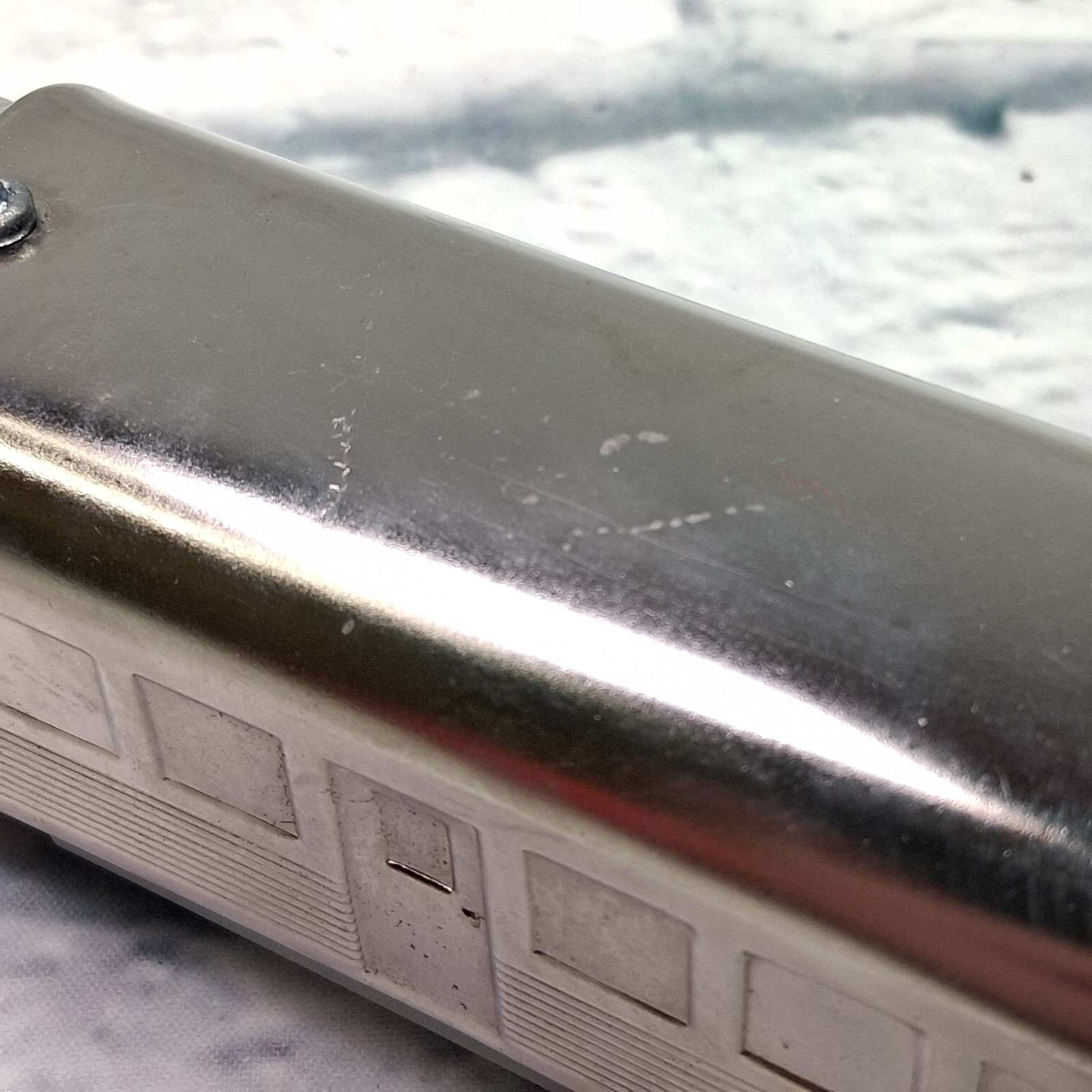 Streamliner Schyling 3-Piece Zephyr Wind Up Mechanical Toy Train NO KEY