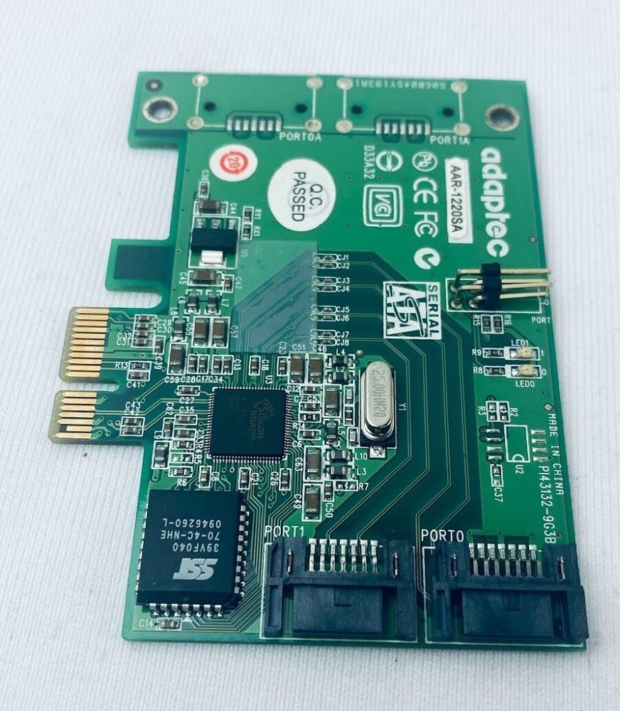 Adaptec AAR-1220SA PCA-00279-01-B REV A SATA Raid Controller Card