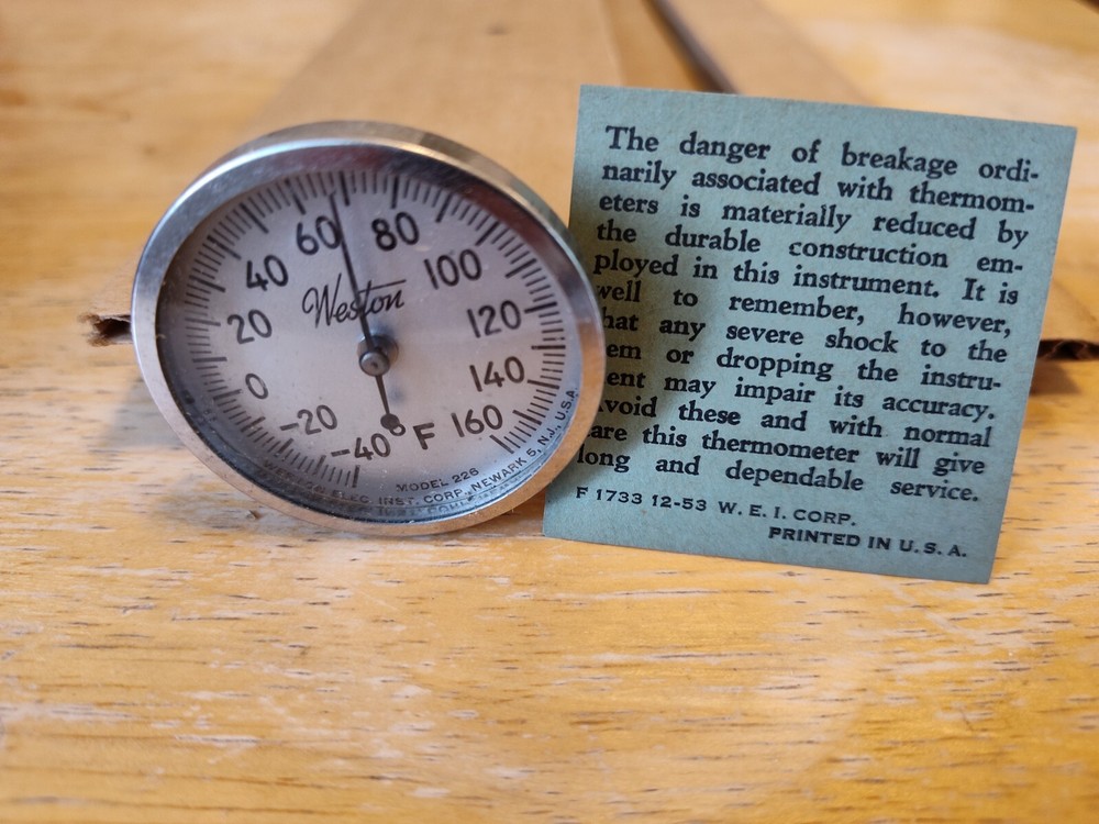 Weston Thermometer