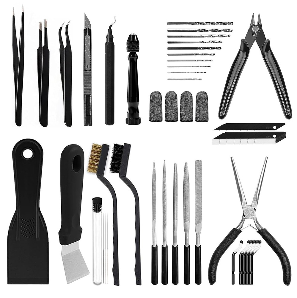 62pcs 3D Printer Tools, Print Accessories Kit Includes Nozzle Cleaning...