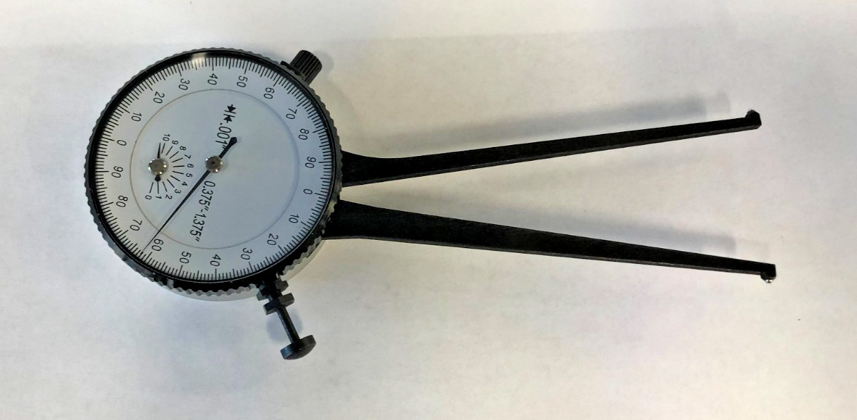 SPI 12-401-6 Internal Dial Caliper Gage, .375-1.375" Range, 0.001" Graduation