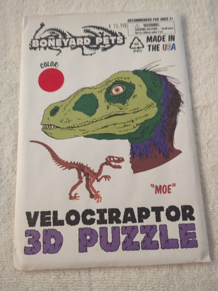 Red Boneyard Pets Velociraptor
