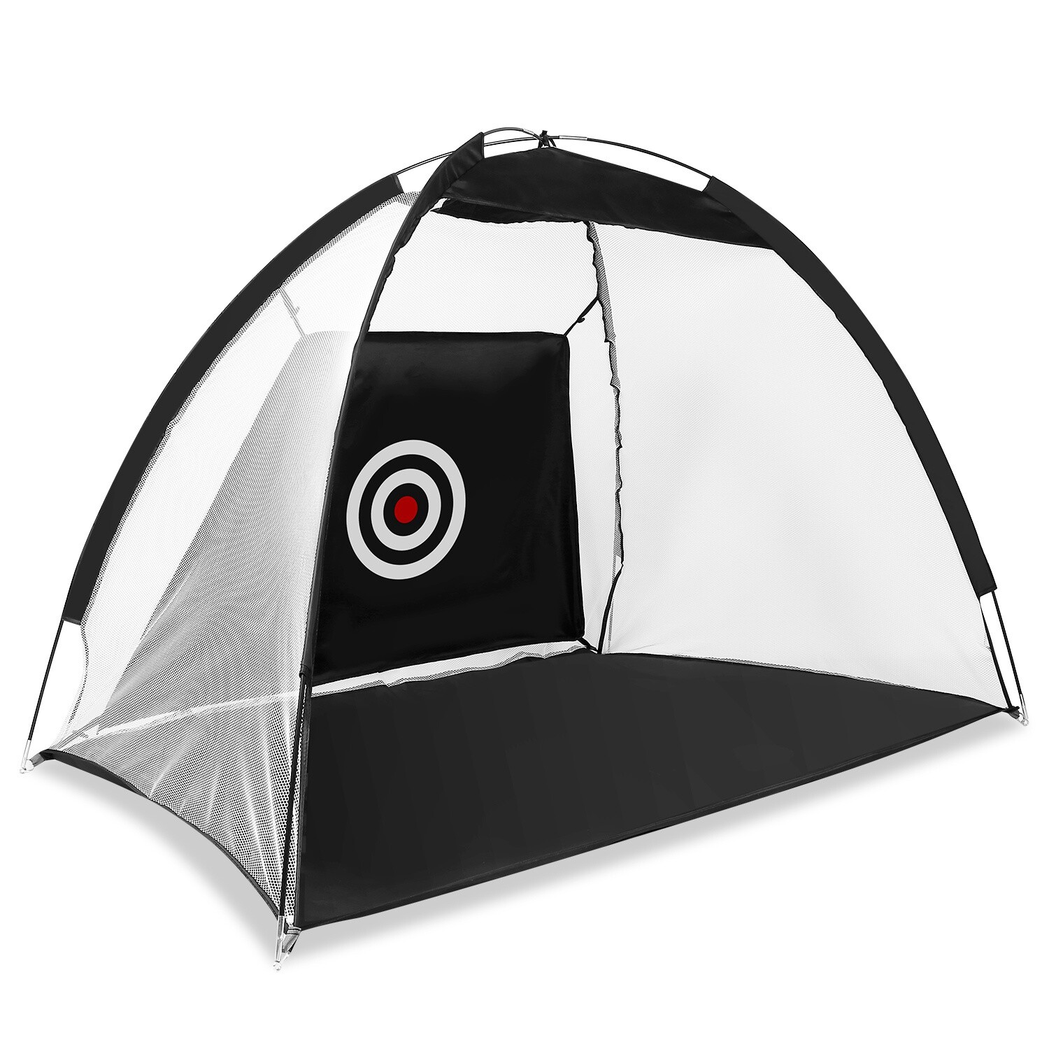 Golf Practice Net Golf Hitting Aid Training Chipping w/ Target Backyard Outdoor