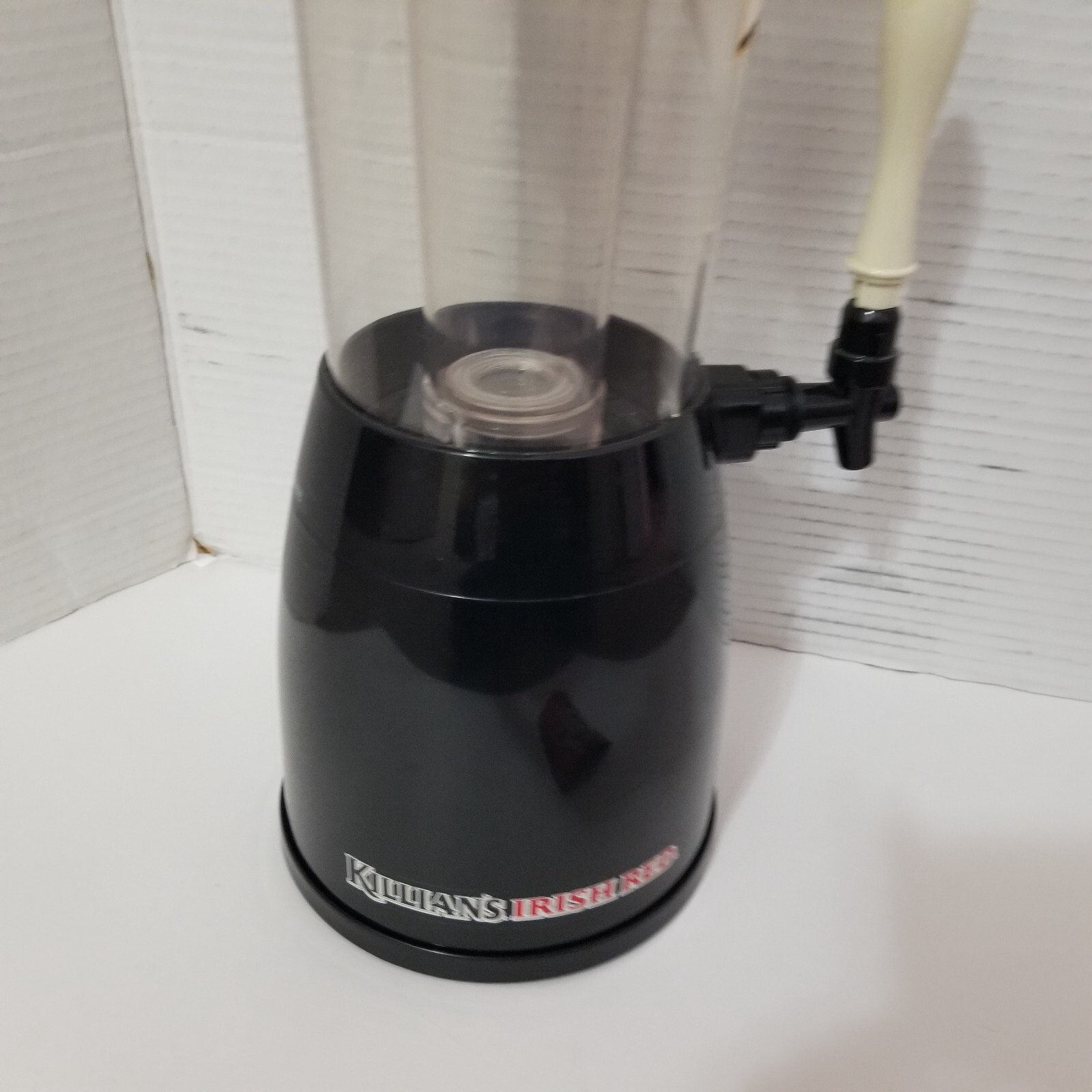 BrewTender Tabletop Beer & Beverage Dispenser Killians Irish Red Tap Keg Lighted