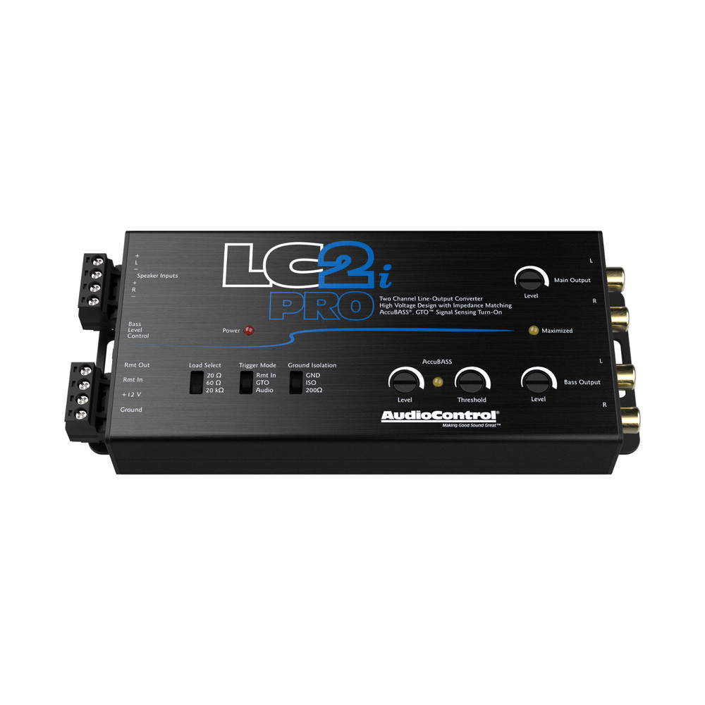 AudioControl LC2i PRO+LPHCH42 Amplifier Integration Solution for Dodge Jeep Ram