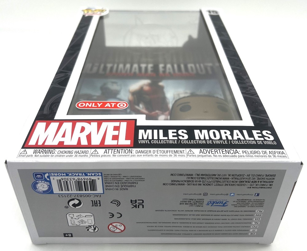 Funko Pop! Comic Covers Marvel Miles Morales #15 Target Exclusive
