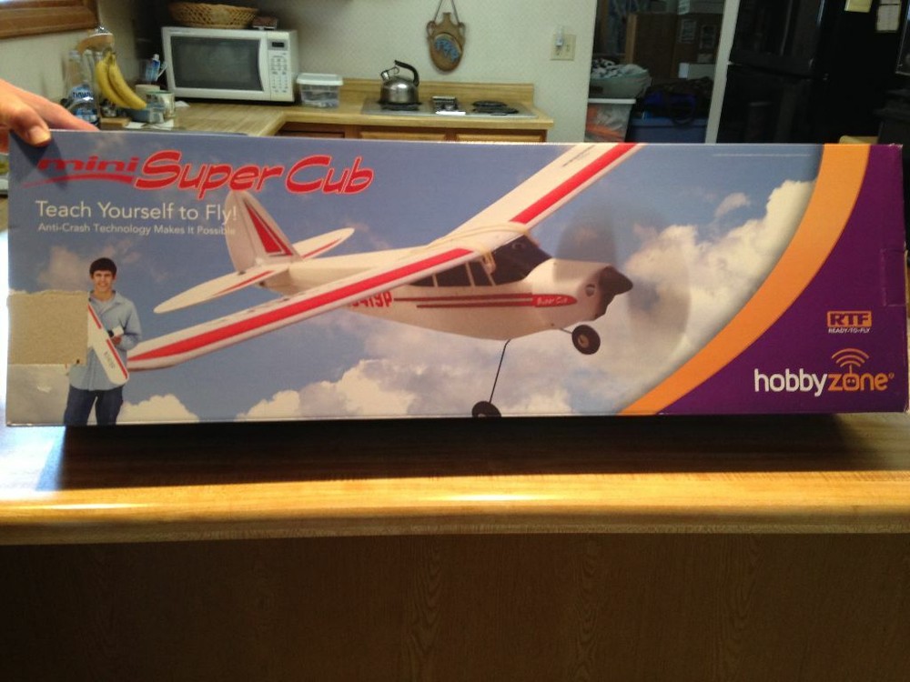 Hobbyzone Mini Super Cub RC Airplane - RTF Version With ACT