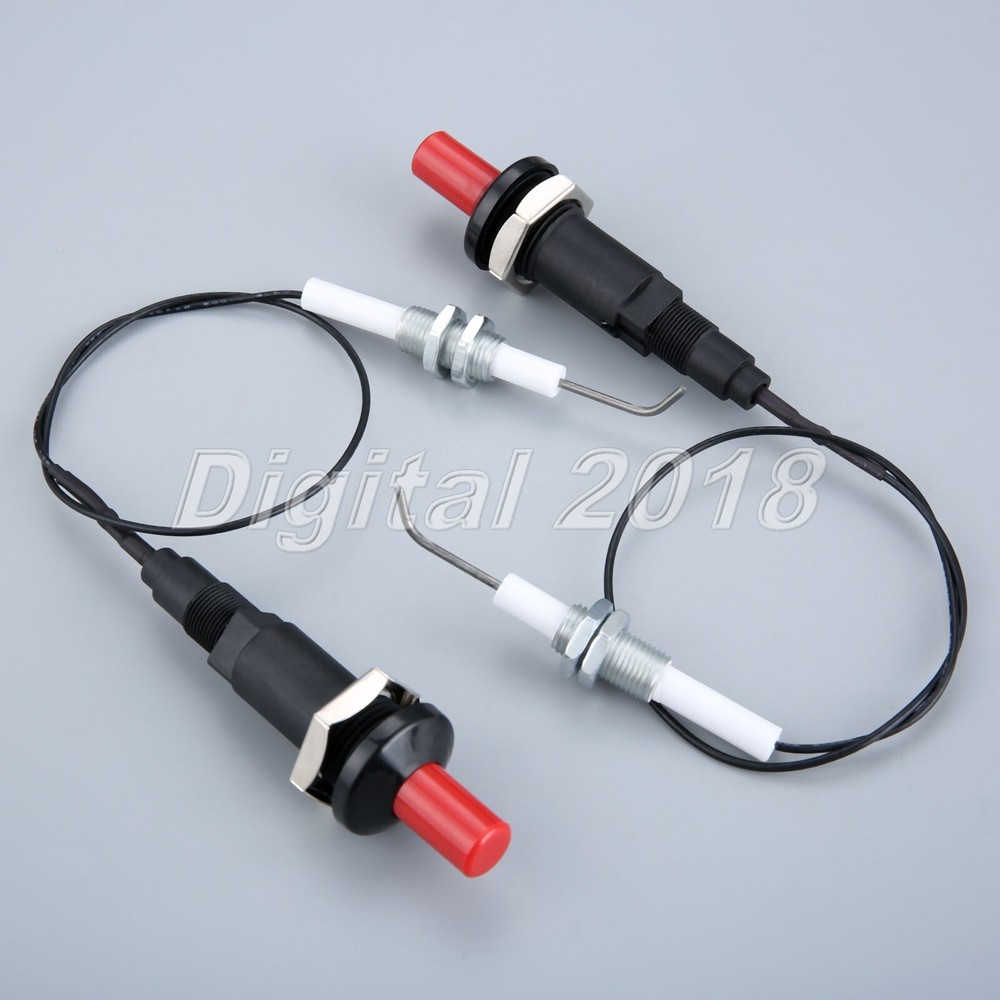 Replace Piezo Igniter Push Button Set Spake Generator Ignition Parts 2Pcs/Lot