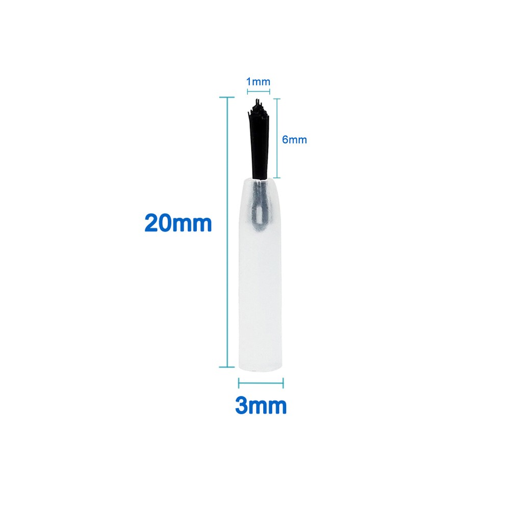 Dental Micro Brushes Composite Resin Disposable Mini Applicator Brush Tip Handle