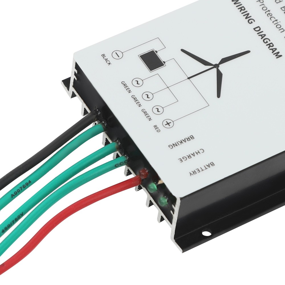 100W Vertical Wind Turbine Generator Controller 24V Power Home Windmill Kit NEW