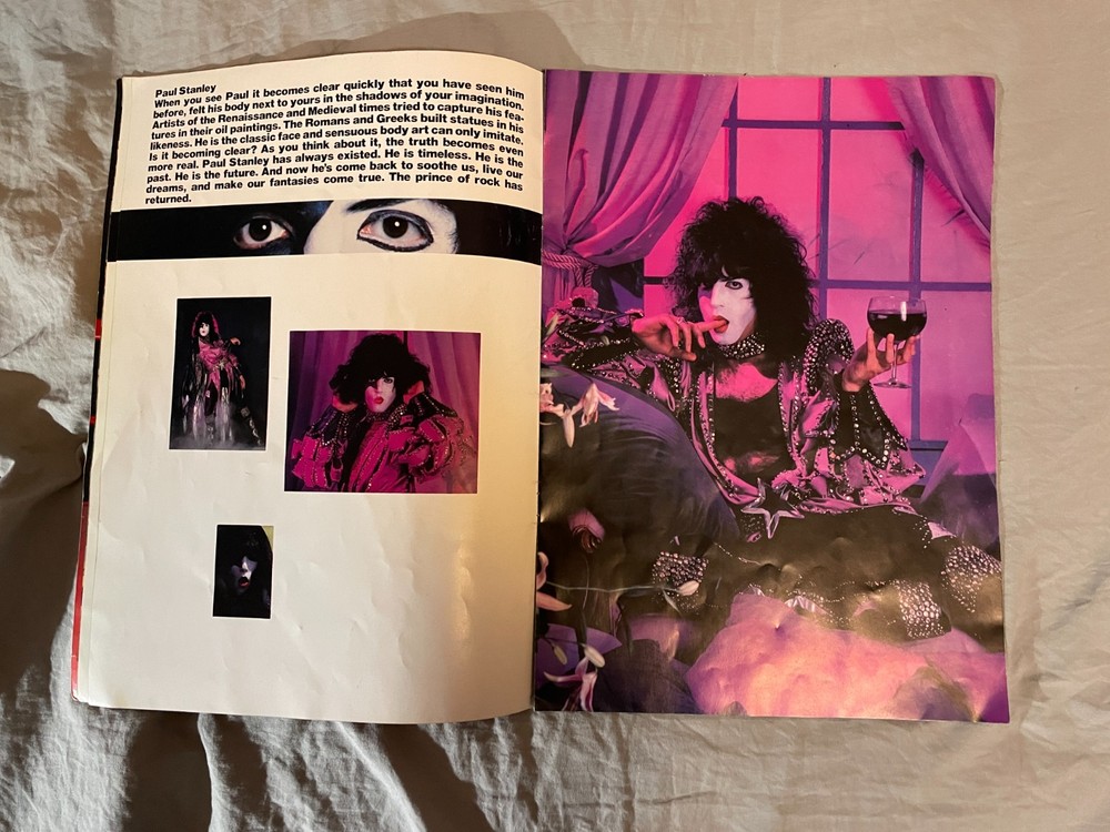 KISS Vintage Dynasty Tour Book 1979 Program Ace Frehley Peter Criss