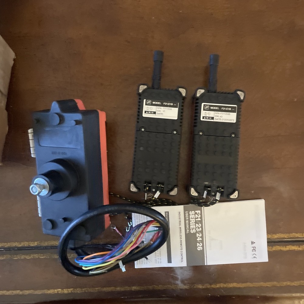 F21-E1B Hoist Crane Wireless Industrial Remote Control Transmitter & Receiver