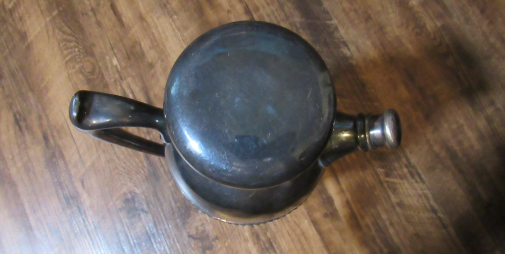 POOLE GEORGIAN EPC SILVER PLATED MARTINI PITCHER - #1002