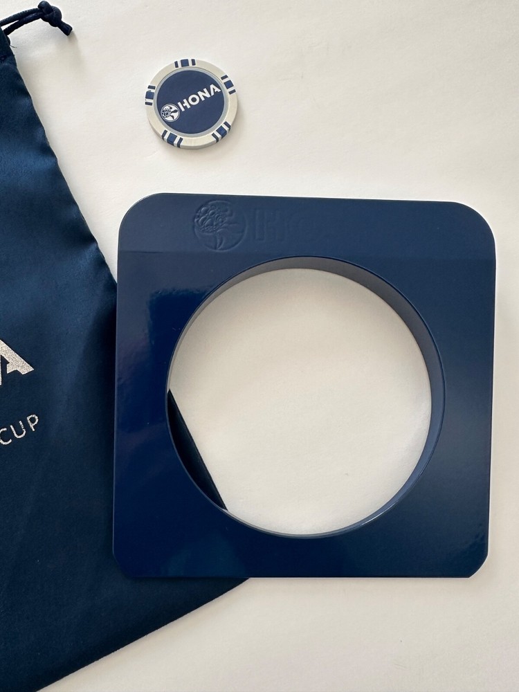 New Hona Golf Solid Heavy Metal Practice Putting Cup Bundle