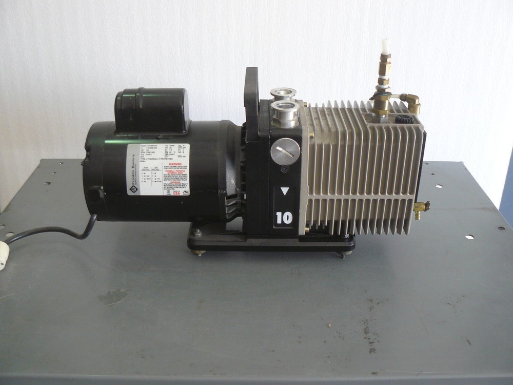 Alcatel type 2010 rotary vane vacuum pump
