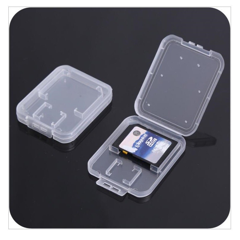 1pcs Miro SD/TF/SD/SDHC Memory Card Case Holder Box Storage Hard Plastic...
