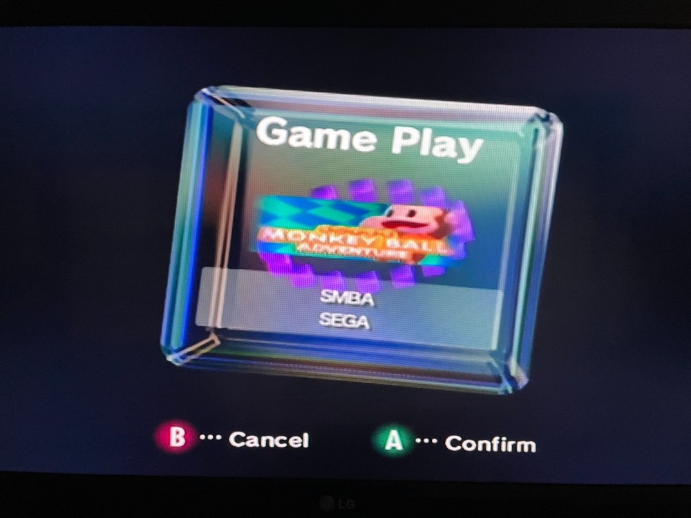 Nintendo GameCube Console Lot - Wavebird Wireless Controller, Super Monkey Ball