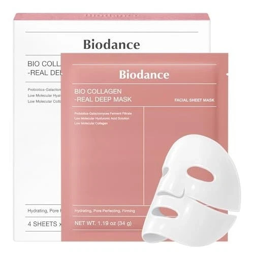 BIODANCE Bio-Collagen Real Deep Facial Sheet Mask Set of 8