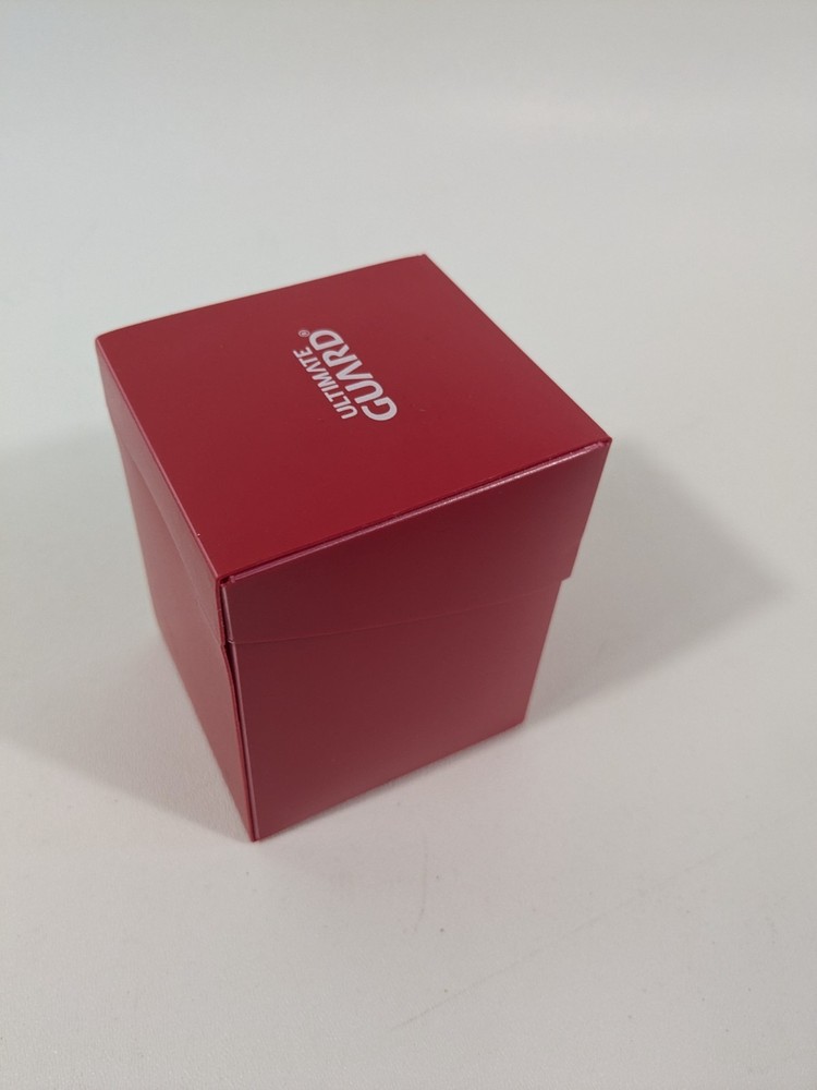 Ultimate Guard 100 Plus Deck Case Standard Red One Divider