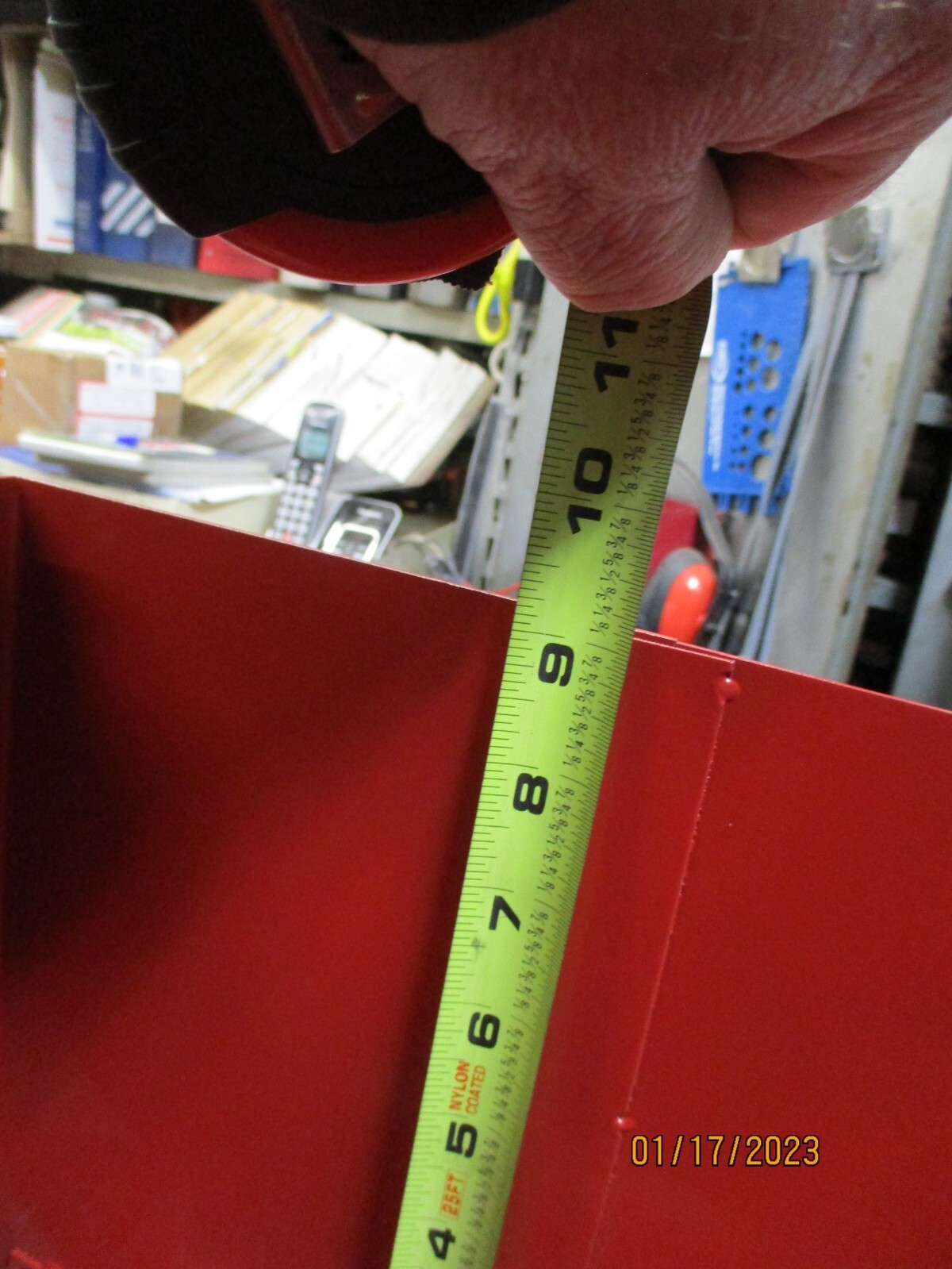 FARMALL M-MD-MV-SM-W6-WD BATTERY BOX NEW REPRODUCTION 51707D, 51713DXB