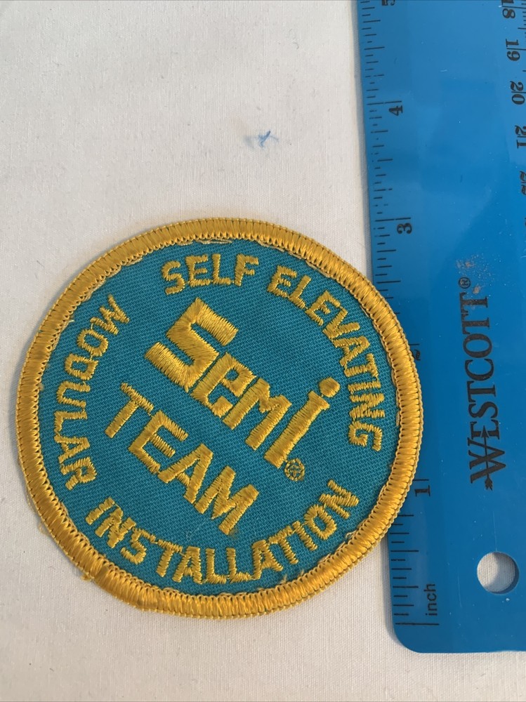 Self Elevating Modular Installation SEMI Team Patch