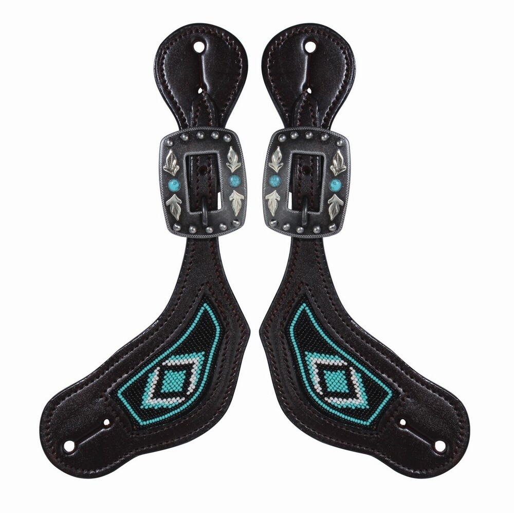 Professional's Choice Beaded Spur Straps
