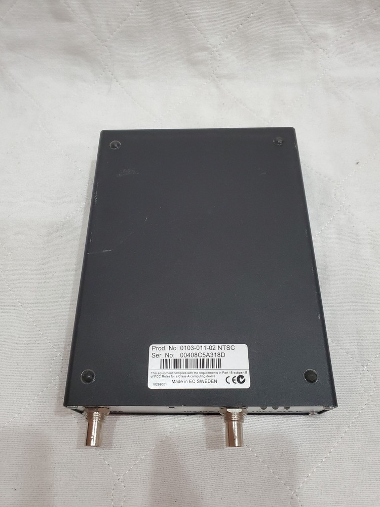 Axis 2401 Video Server Network IP Security Camera Surveillance Encoder Untested