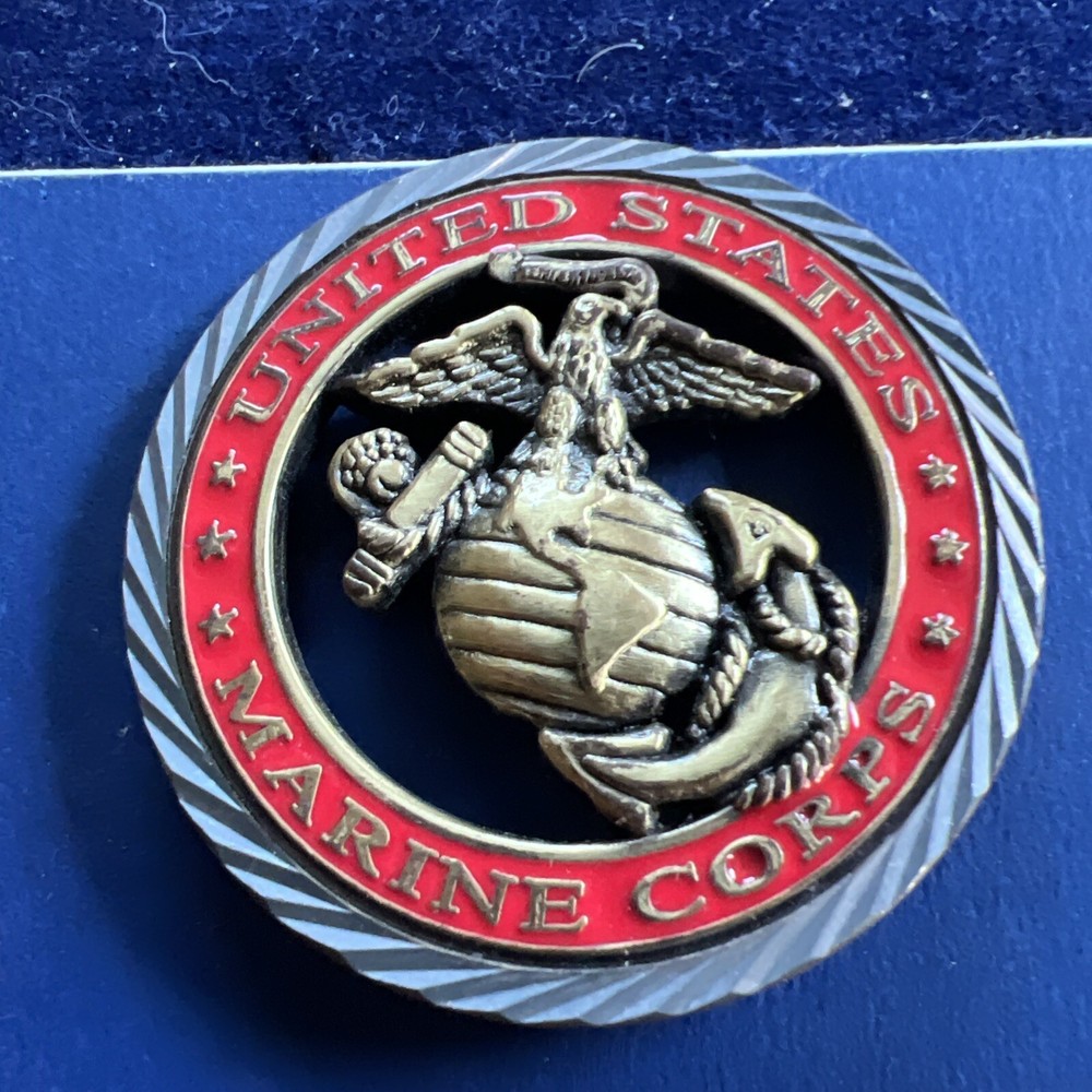 Challenge Coin - U.S.M.C. - Honor Courage Commitment - Marines